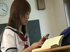 Asian shcoolgirl fucked in school