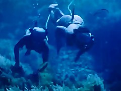 Japanese AMA diver underwater 1963