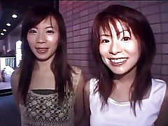 Cute Asian duo gets kinky and stupid in club-by PACKMANS
