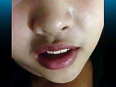 Horny asian slut almost caught by her mom