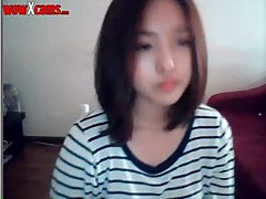Korean girl on web cam