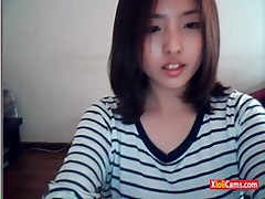 Korean girl on web cam