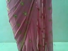 Cute Indian Desi Girl in Pink Saree Sucking and Fucking with young teen south asian boy in secretly